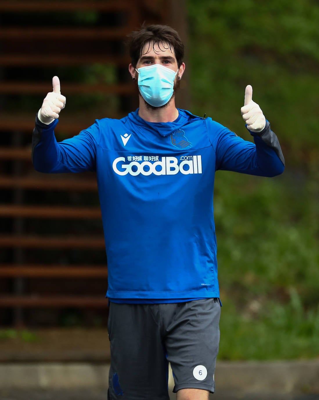 Fotos: Tercera sesión en Zubieta tras el parón por el coronavirus