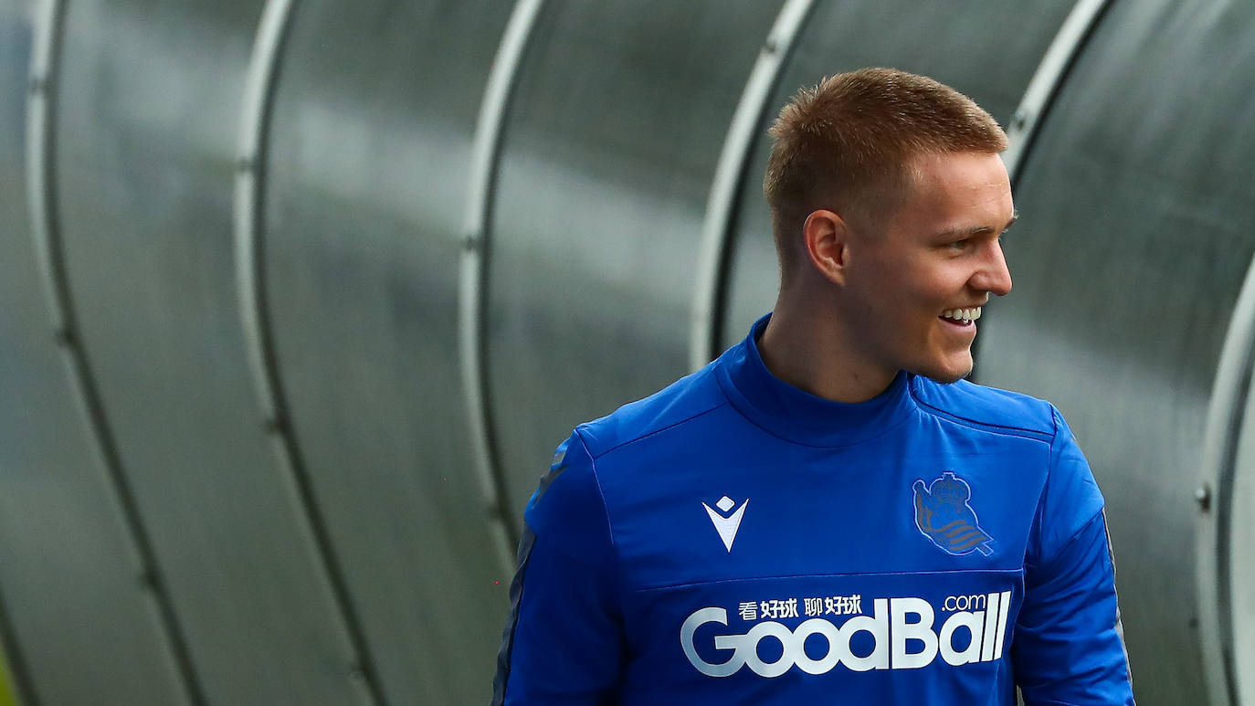 Fotos: Tercera sesión en Zubieta tras el parón por el coronavirus