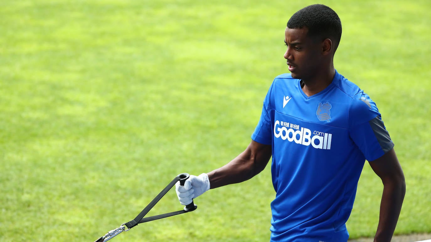 Fotos: Tercera sesión en Zubieta tras el parón por el coronavirus