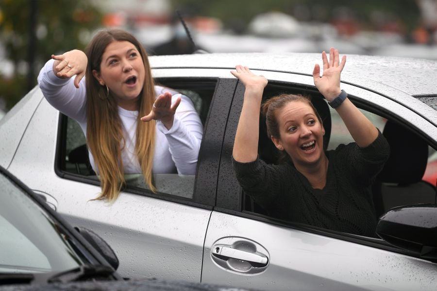 Concierto en modo 'drive-in' en Sidney. 