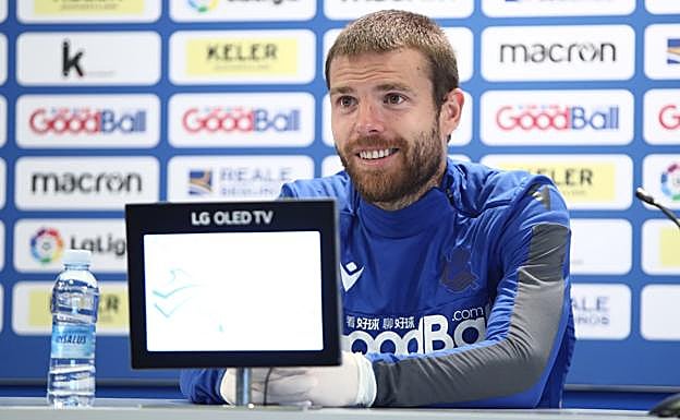 Asier Illarranendi, durante la rueda de prensa.