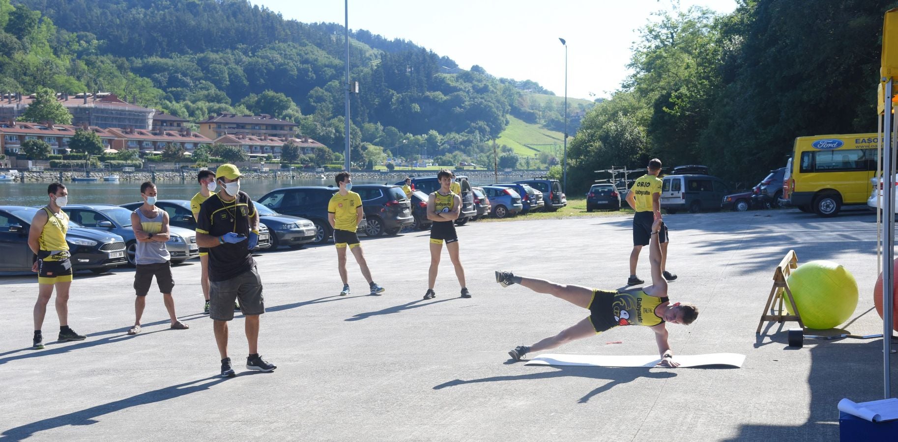 Fotos: Orio vuelve a los entrenamientos grupales