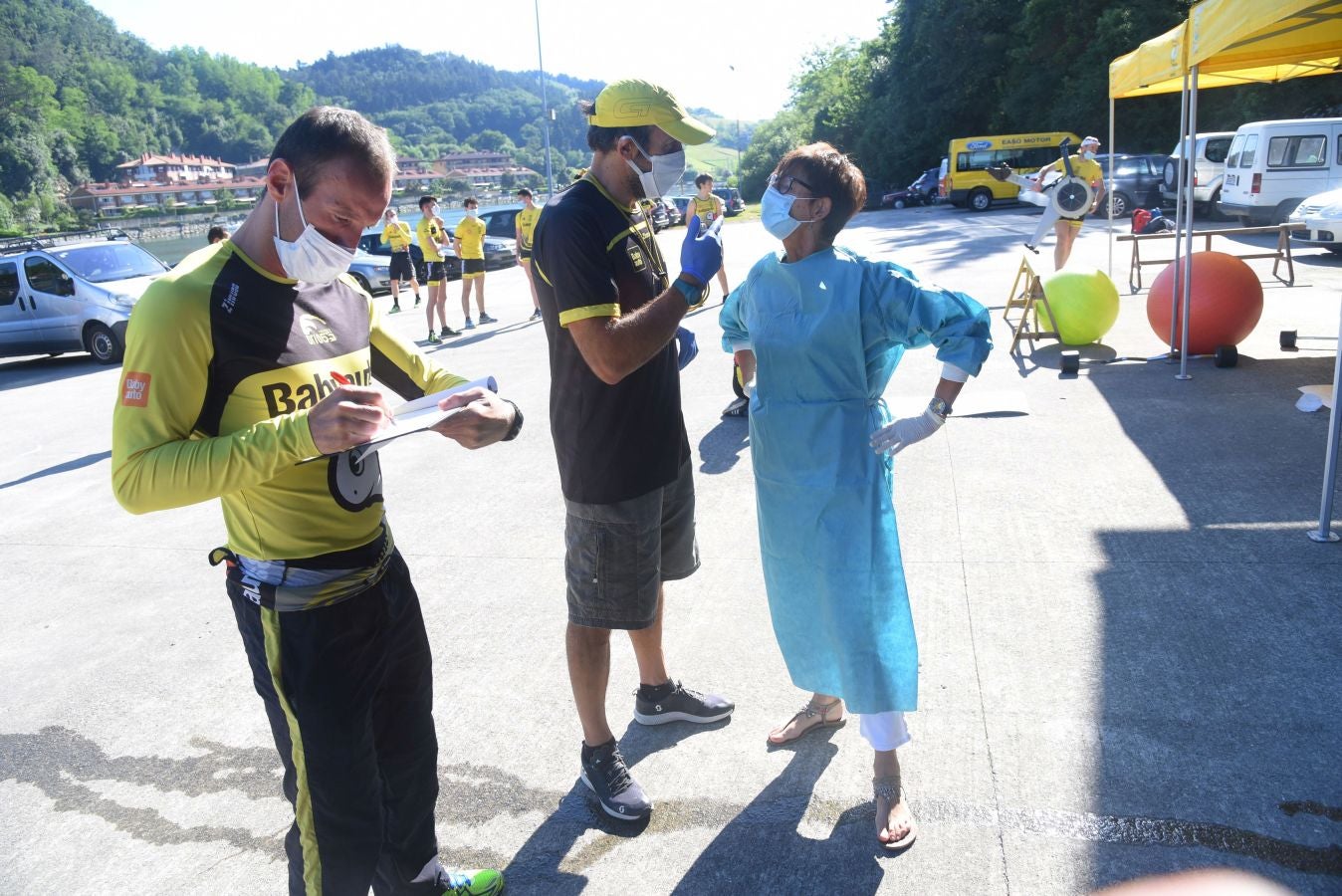 Fotos: Orio vuelve a los entrenamientos grupales