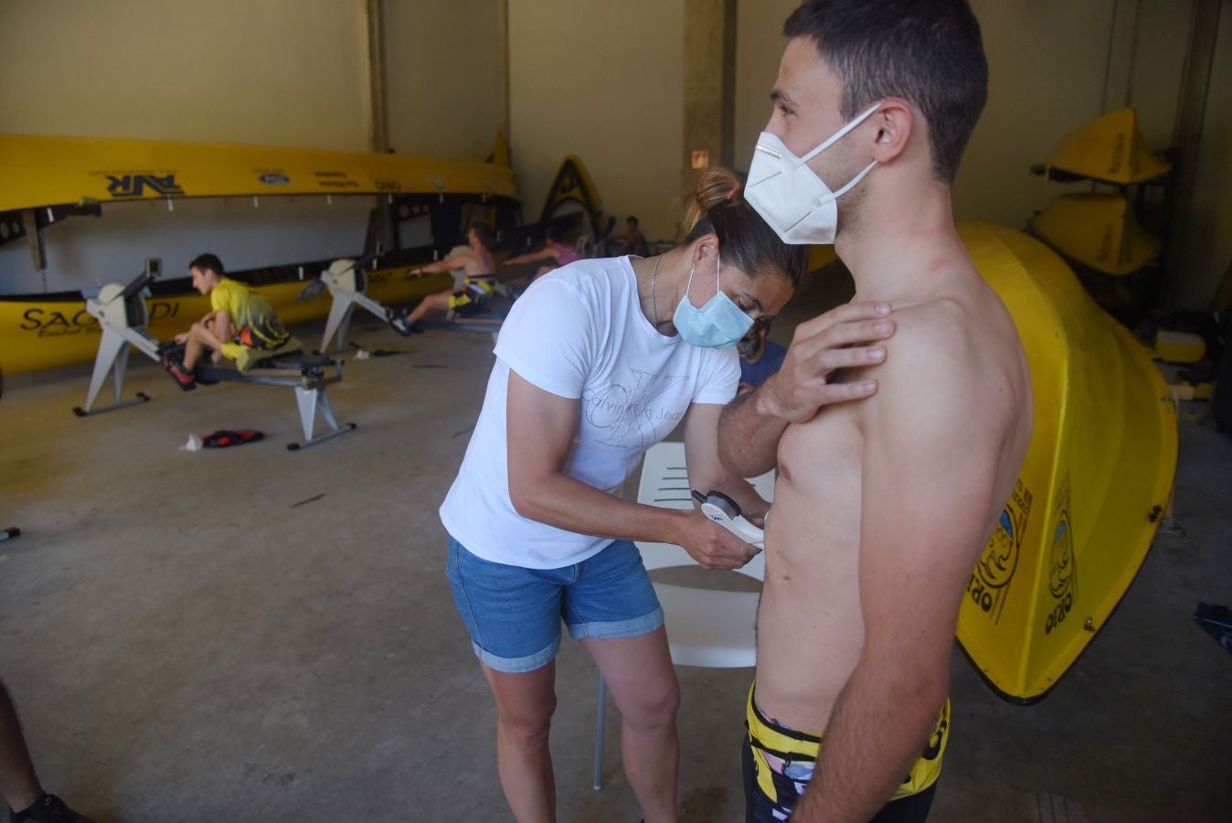Fotos: Orio vuelve a los entrenamientos grupales