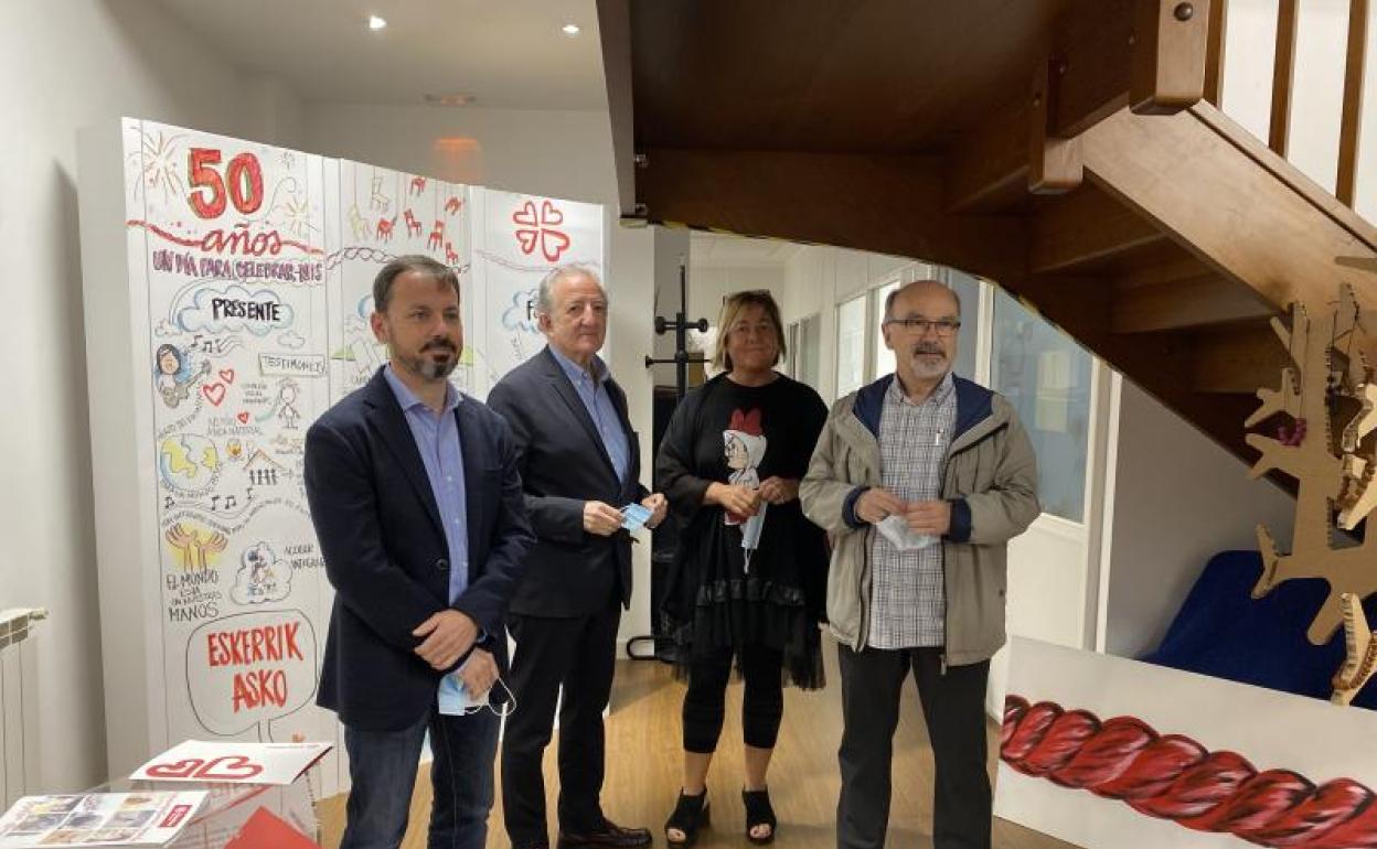 Presentación de la memoria de actividad de 2019 de Cáritas.