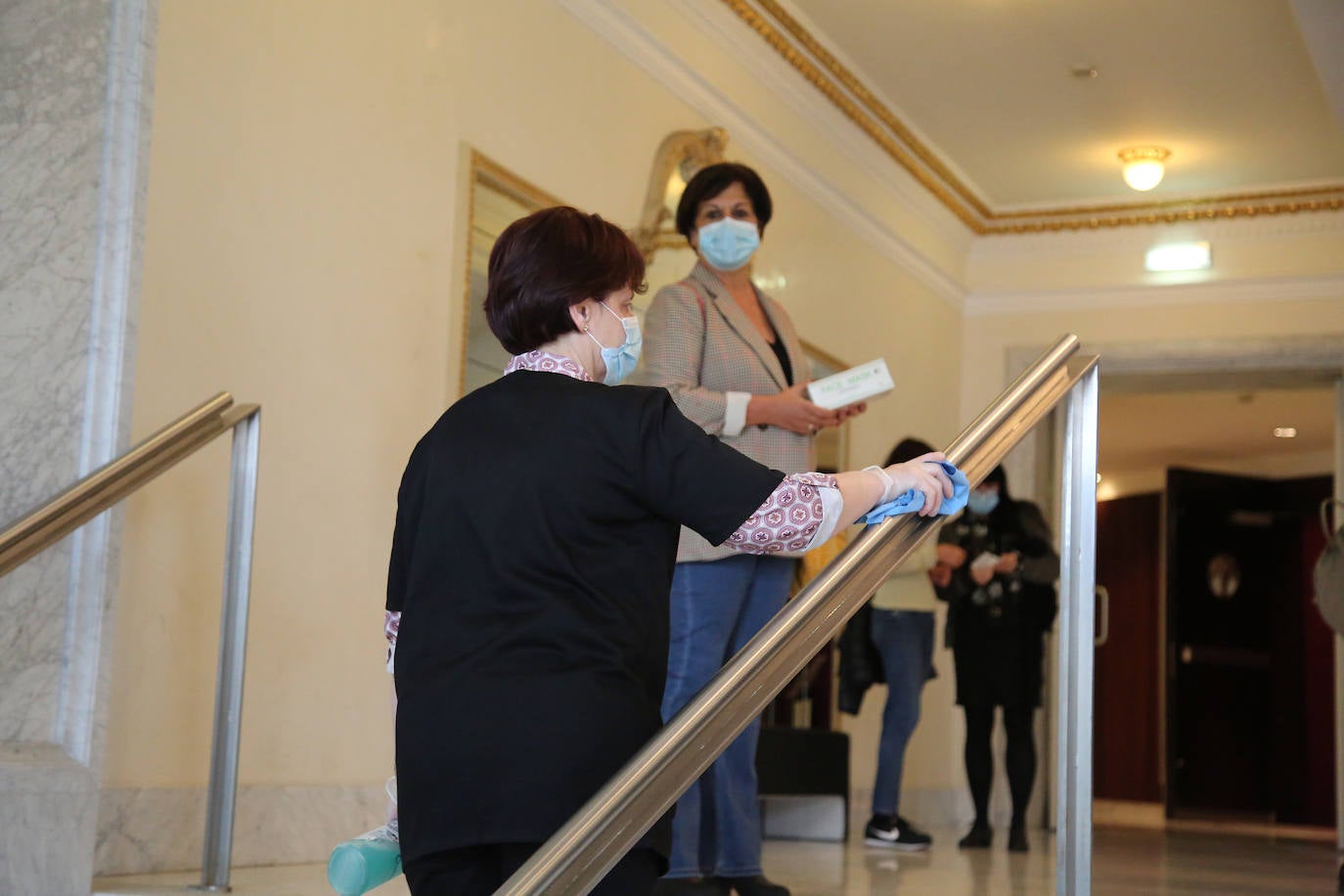 Reapertura del Teatro Victoria Eugenia. 