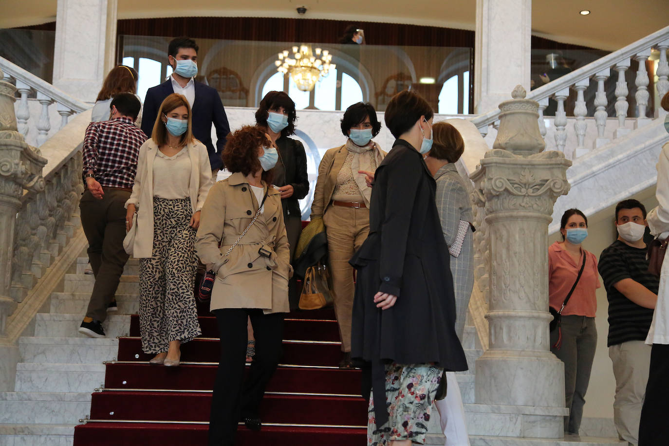 Reapertura del Teatro Victoria Eugenia. 
