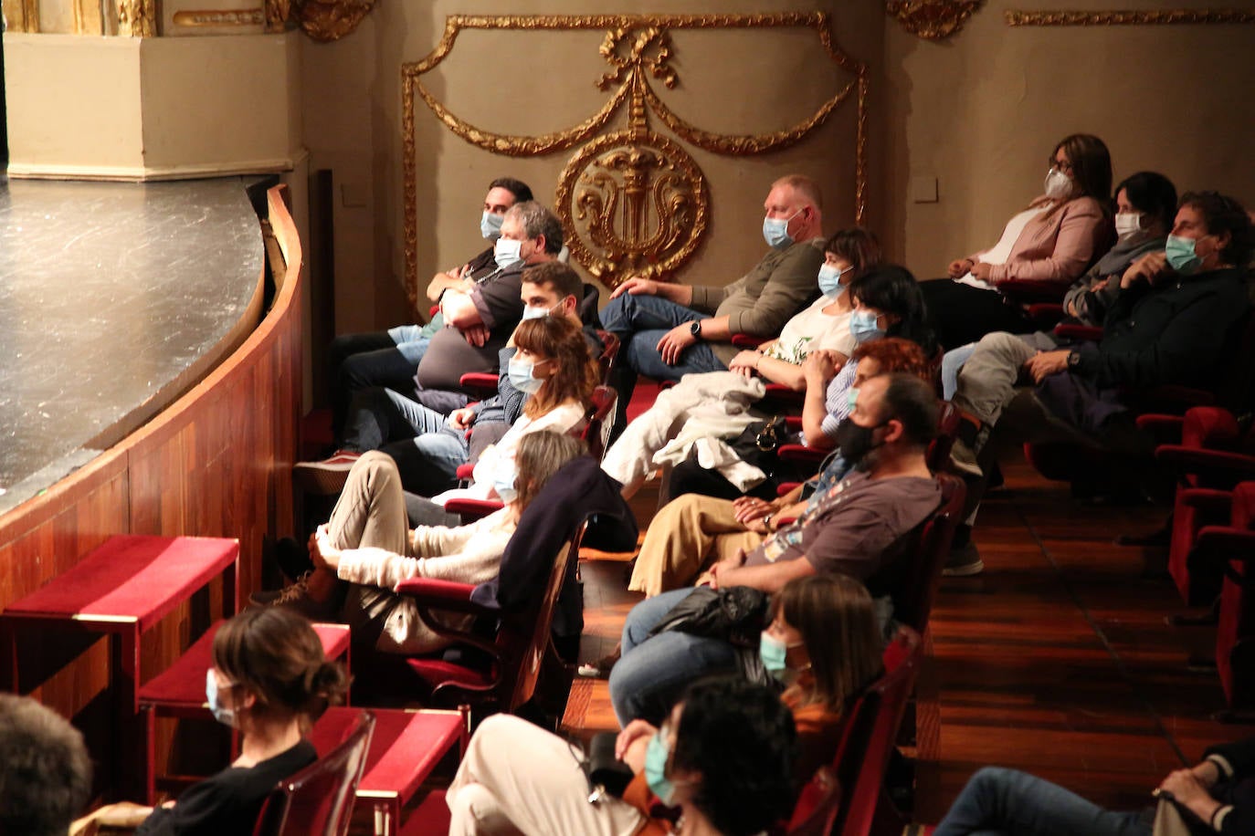 Reapertura del Teatro Victoria Eugenia. 