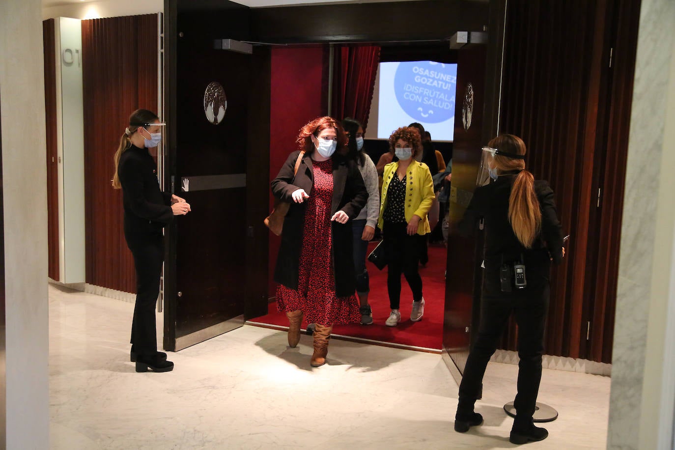 Reapertura del Teatro Victoria Eugenia. 