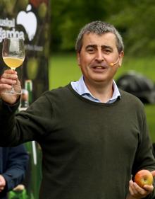 Imagen secundaria 2 - Varios momentos de la presentación en Chillida-Leku. 