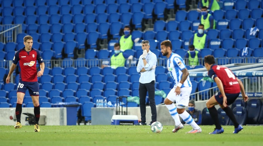 La Real Sociedad y Osasuna han jugado este domingo en el Reale Arena en la vuelta de LaLiga para ambos conjuntos