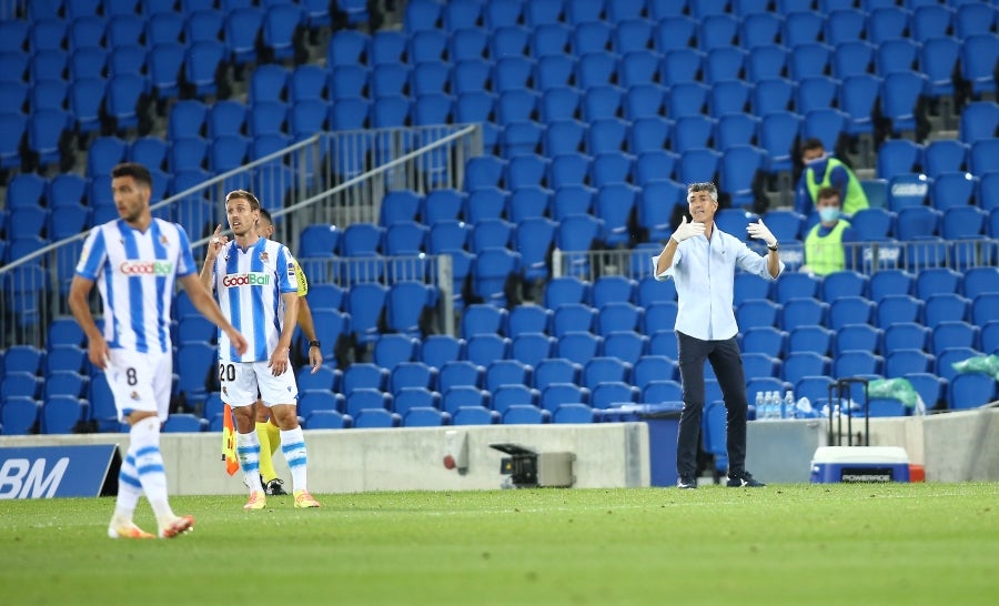 La Real Sociedad y Osasuna han jugado este domingo en el Reale Arena en la vuelta de LaLiga para ambos conjuntos
