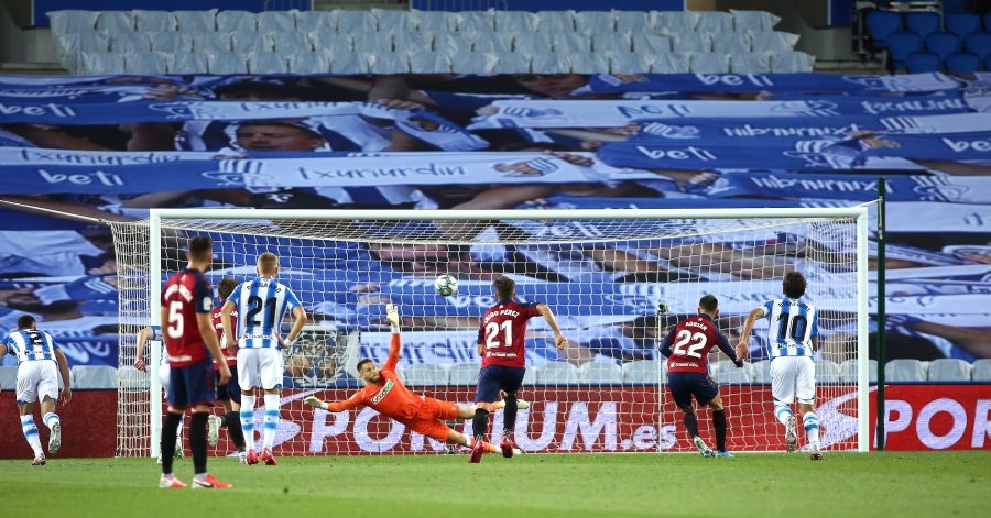 La Real Sociedad y Osasuna han jugado este domingo en el Reale Arena en la vuelta de LaLiga para ambos conjuntos