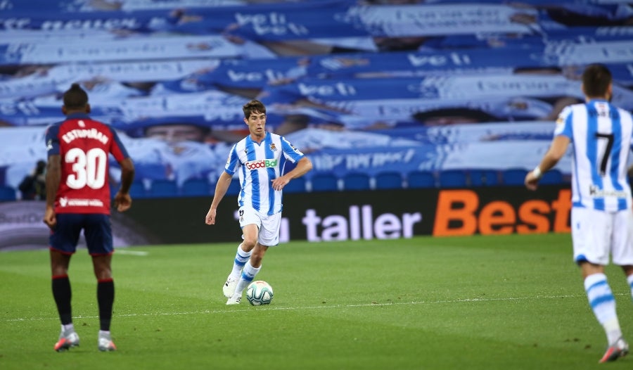 La Real Sociedad y Osasuna han jugado este domingo en el Reale Arena en la vuelta de LaLiga para ambos conjuntos