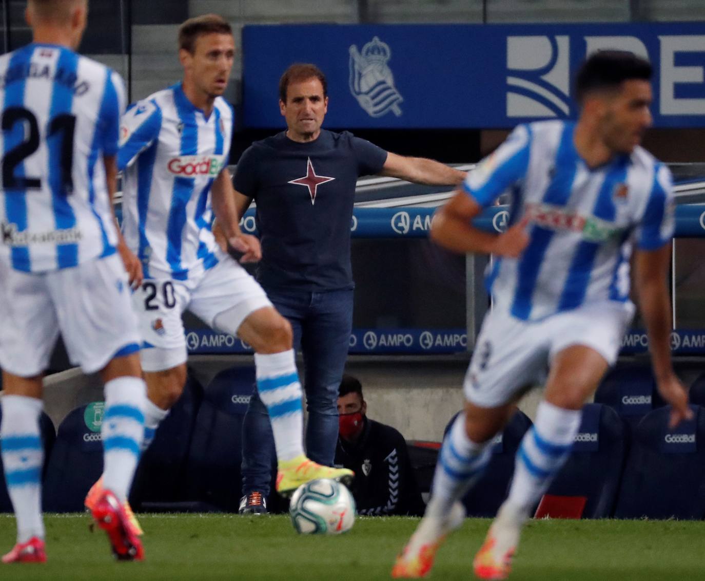 La Real Sociedad y Osasuna han jugado este domingo en el Reale Arena en la vuelta de LaLiga para ambos conjuntos