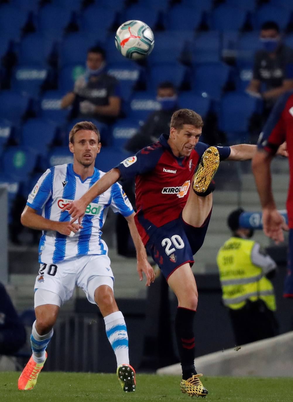 La Real Sociedad y Osasuna han jugado este domingo en el Reale Arena en la vuelta de LaLiga para ambos conjuntos