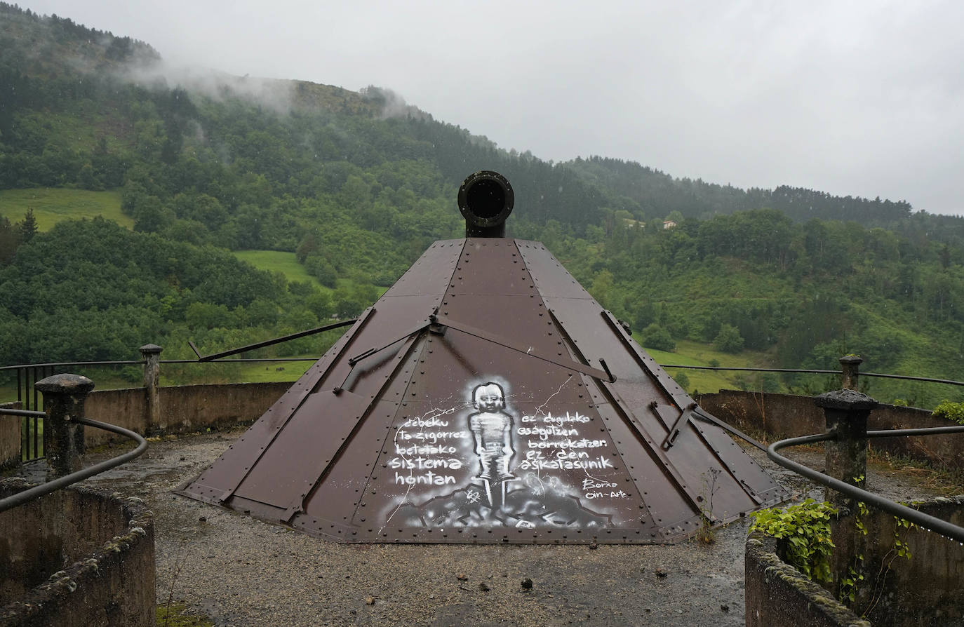 Zerain, orgullo de pasado minero.