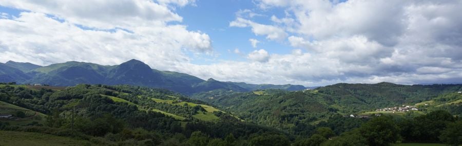 Orendain y Baliarrain, entre prados y bosques.