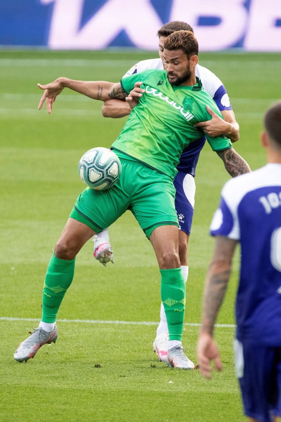 Las imágenes del encuentro disputado entre el Alavés y la Real Sociedad en Mendizorrotza