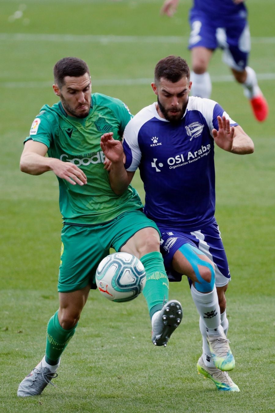 Las imágenes del encuentro disputado entre el Alavés y la Real Sociedad en Mendizorrotza