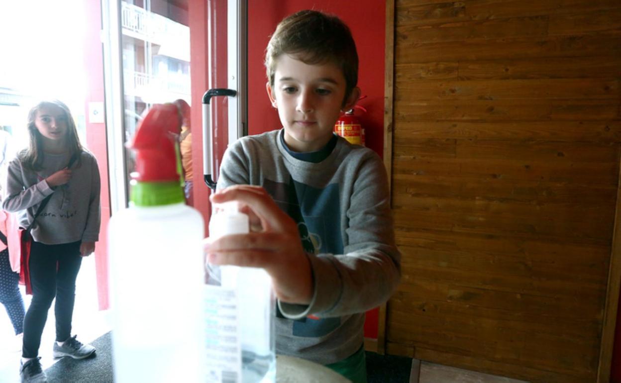 Los alumnos han retomado las clases presenciales con todas las medidas sanitarias necesarias. 
