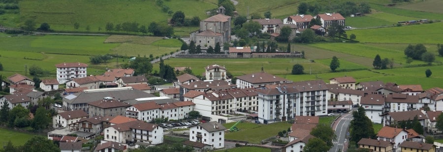 La hermosa localidad de Tolosaldea, sita junto al camino real de Navarra, albergó en sus enormes caserones a reyes y señores. Su valle rezuma belleza natural en cada rincón. 