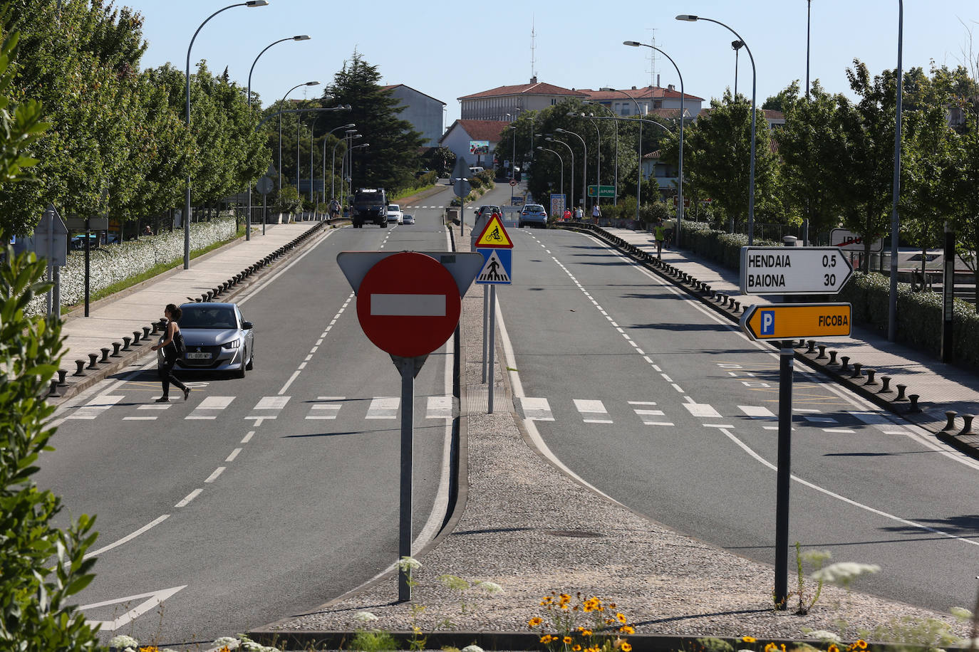 La normalidad vuelve a la muga