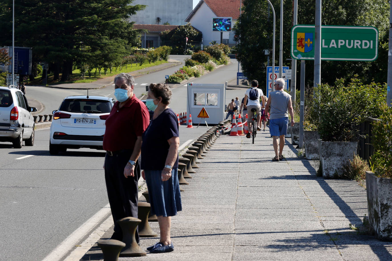La normalidad vuelve a la muga