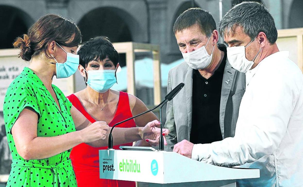 Iriarte presenta a EH Bildu como alternativa de Gobierno al modelo «agotado» del PNV