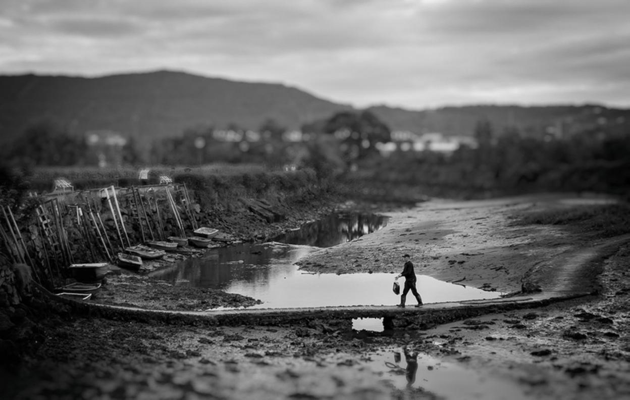 La imagen de Miguel Becerra ha sido el primer premio del tema sobre Irun.