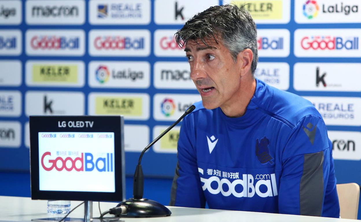 Imanol Alguacil: «Me quedo con cómo se ha afrontado el día a día»