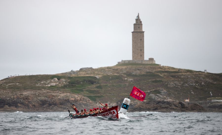 Bandera Cidade da Coruña. 