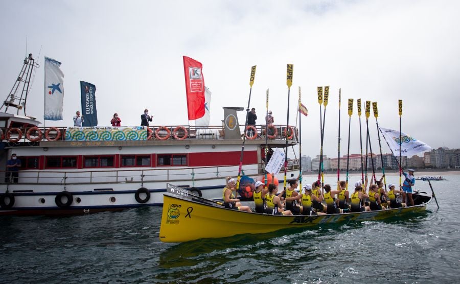 Bandera Cidade da Coruña. 