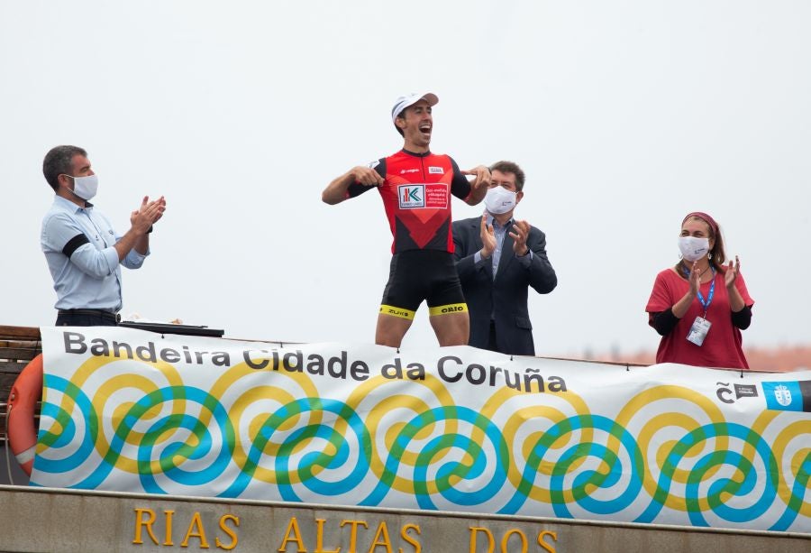 Bandera Cidade da Coruña. 
