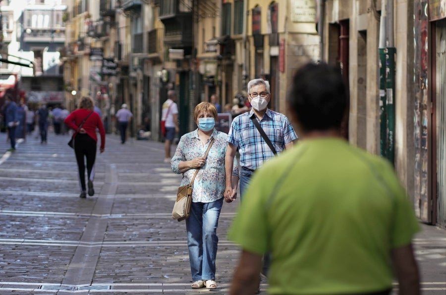 Fotos: Pamplona sin fiestas de San Fermín