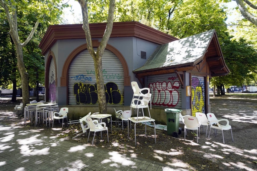 Fotos: Pamplona sin fiestas de San Fermín