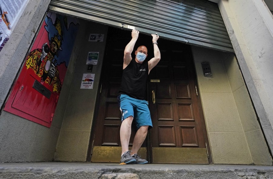 Fotos: Pamplona sin fiestas de San Fermín