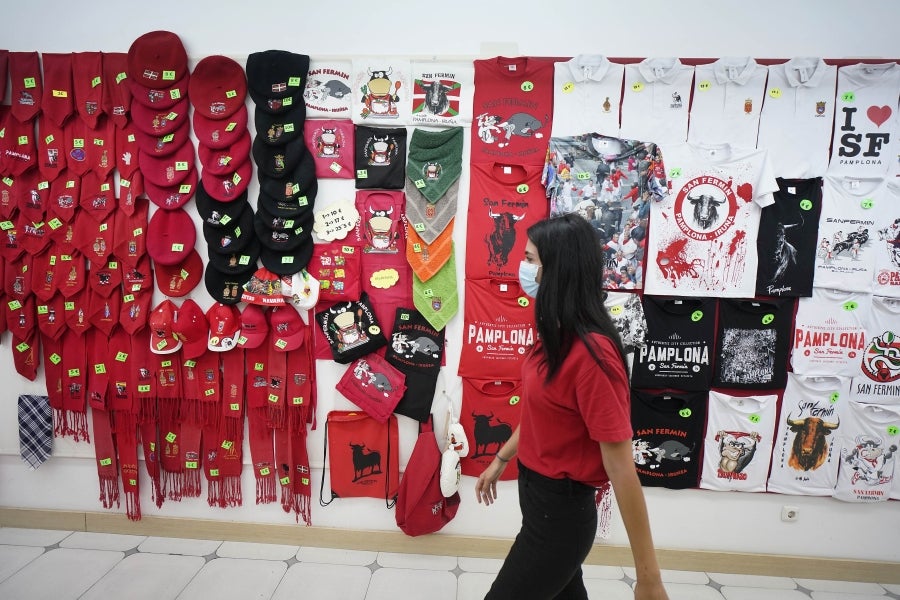 Fotos: Pamplona sin fiestas de San Fermín