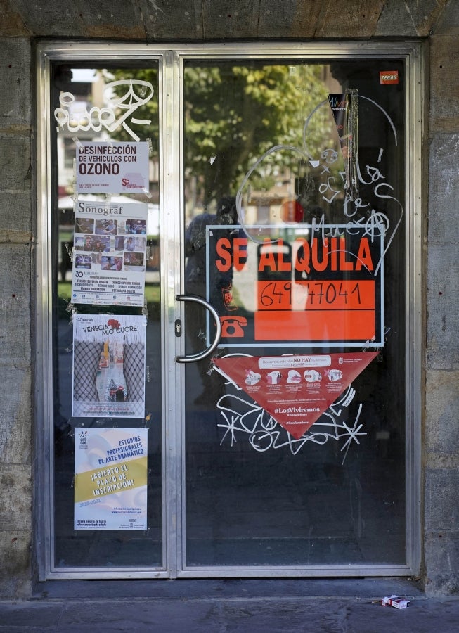 Fotos: Pamplona sin fiestas de San Fermín