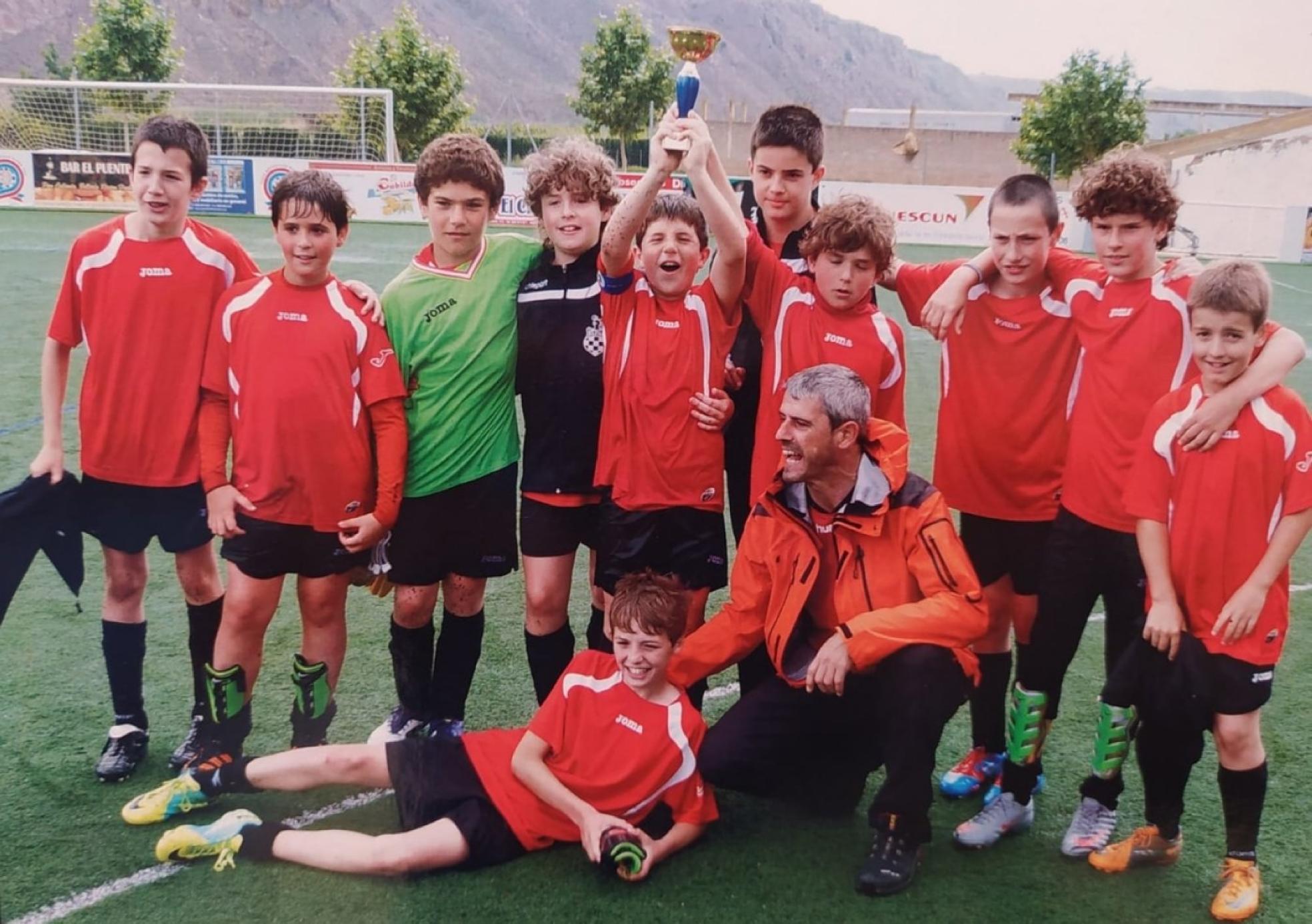 Una copa con un poco de decepción, porque no consiguieron vencer al Antiguoko, pero fueron los primeros navarros. 