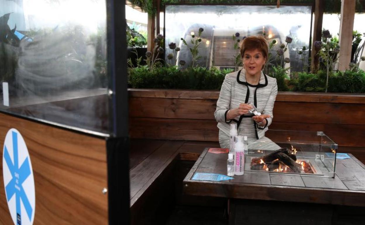 Nicola Sturgeon, primera ministra de Escocia 