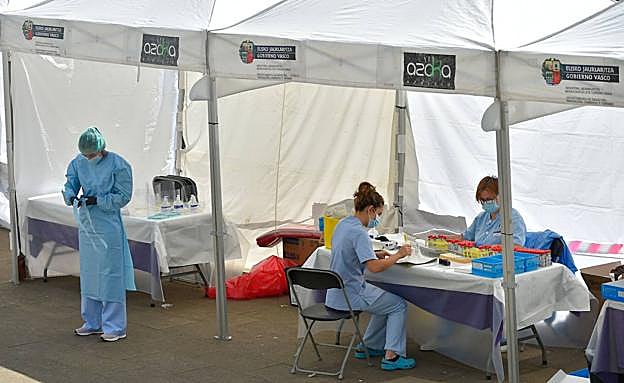 Gipuzkoa suma 18 nuevos positivos repartidos en 13 municipios