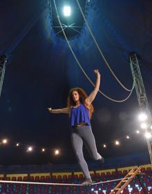 Imagen secundaria 2 - Gure Zirkua, a punto para la temporada más atípica en Orio