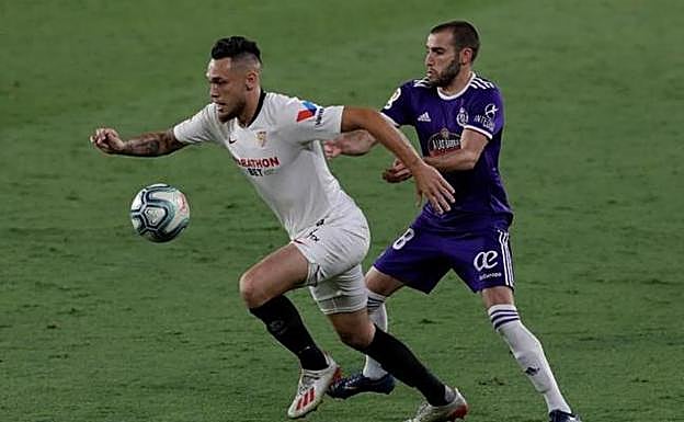 Real Sociedad-Sevilla: Catorce goles hacen que sea la mejor temporada de Lucas Ocampos