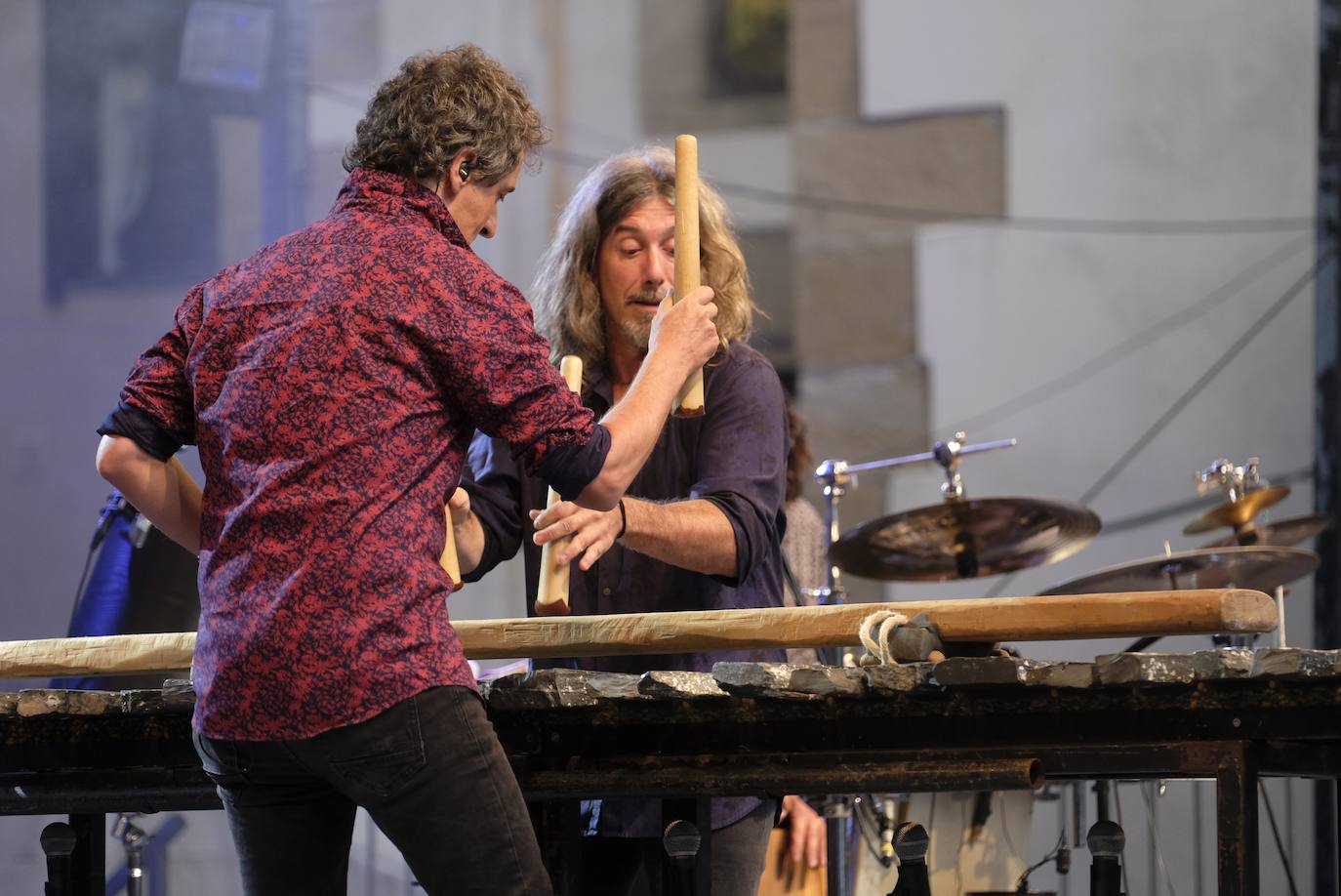 Oreka TX actuaron el jueves en la Trini. 