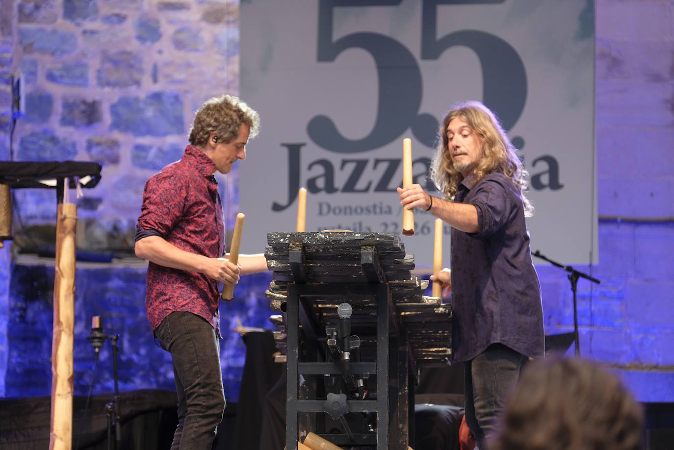 Oreka TX actuaron el jueves en la Trini. 