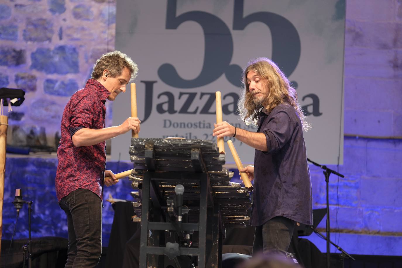 Oreka TX actuaron el jueves en la Trini. 