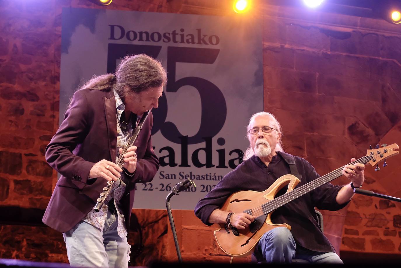 Concierto de Benavent di Geraldo y Jorge Pardo.