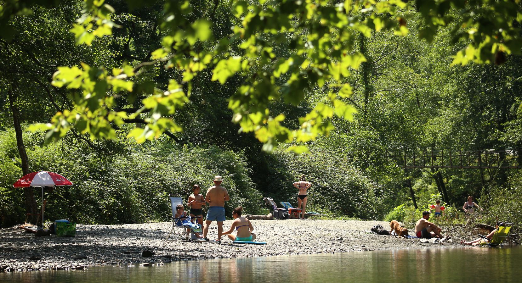 Gipuzkoa se ha despertado con temperaturas de en torno a los 30 grados. Un lunes que anticipa las altas temperaturas de finales de semana