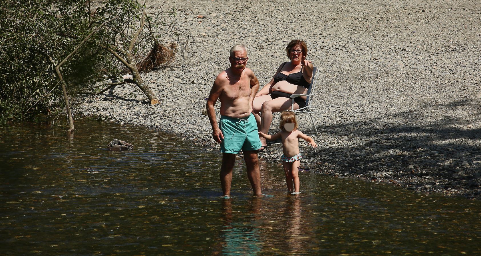 Gipuzkoa se ha despertado con temperaturas de en torno a los 30 grados. Un lunes que anticipa las altas temperaturas de finales de semana
